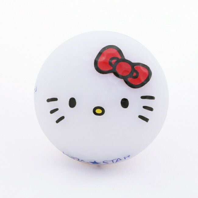 【限定品】ハローキティ 記念ボール 1個　匿名配送 送料無料 Hello Kittyコラボ☆キティちゃんフェイスボール（1ダース：12個