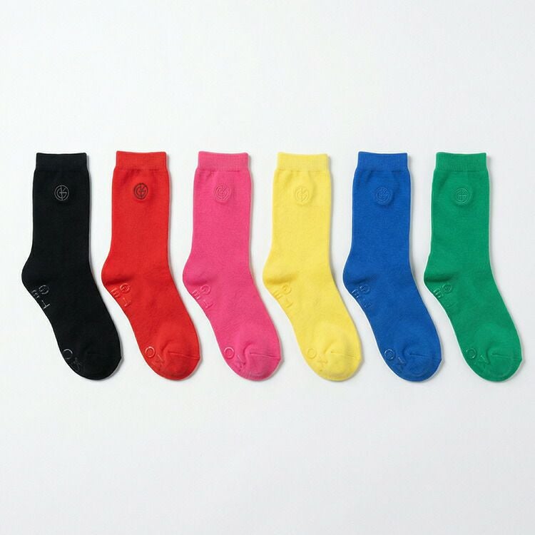 【疲れにくく汚れが付きにくい靴下】ゴルフレディース靴下汚れが付きにくい抗菌防臭滑り止めクルーソックス23-25cm泥汚れ防止疲れにくいパイルソックス耐久性ゴルフウェアゴルフ小物ロゴ刺繍ビビットカラーブルーミントイエローピンクレッドブラック
