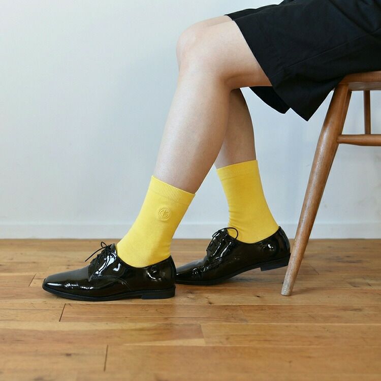 【疲れにくく汚れが付きにくい靴下】ゴルフレディース靴下汚れが付きにくい抗菌防臭滑り止めクルーソックス23-25cm泥汚れ防止疲れにくいパイルソックス耐久性ゴルフウェアゴルフ小物ロゴ刺繍ビビットカラーブルーミントイエローピンクレッドブラック