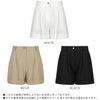 【新作/送料無料】ゴルフウェアレディース裾ロールアップショートパンツ4分丈ボトムスキュロットゴルフ膝上Aライン美脚脚長着痩せ体型カバーストレッチ伸縮Dカン付きウエストゴム上品カジュアル大きいサイズ小さいサイズSMLLL3L