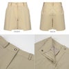 【新作/送料無料】ゴルフウェアレディースキュロット膝上丈ラップショートパンツパンツハーフパンツストレッチウーブン伸縮Dカン付きベルトループセットアップ可能体型カバースタイルアップキスオンザグリーンSMLLL3L大きいサイズ小さいサイズG0017