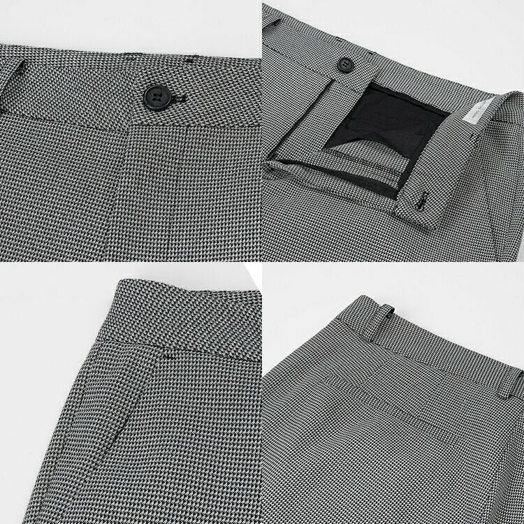 セール20％OFF/送料無料】ゴルフウェアメンズ 千鳥格子柄ストレッチ