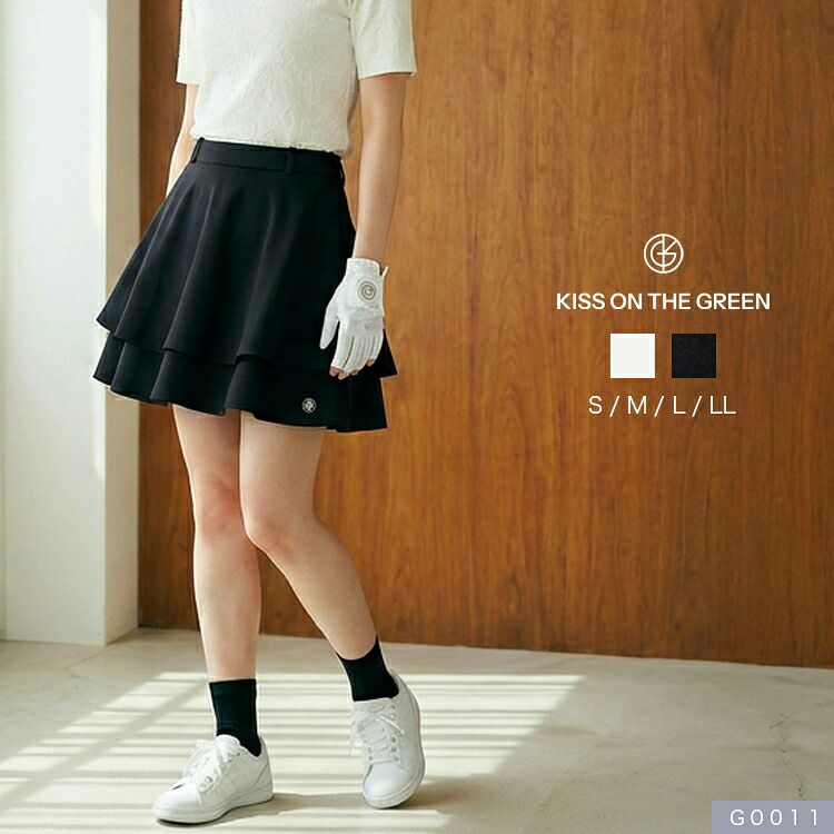 〖新品未使用〗キスオンザグリーンゴルフスカートインナーパンツ一体型 KISS ON THE GREEN（キスオンザグリーン） ゴルフウェア レディース