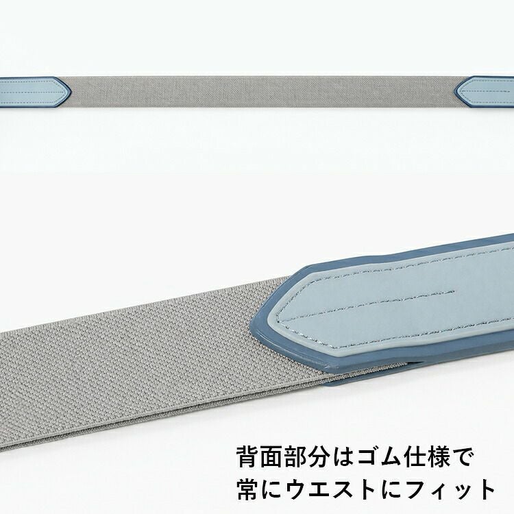 オートロックゴルフベルトメンズ｜37段階調整・超軽量111g・カット調整可能バックゴムベルト