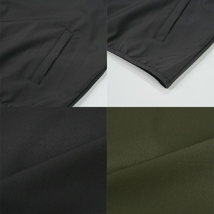 スムーズジップモックネックトップス