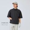 スムーズジップモックネックトップス