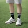 【疲れにくい靴下】ゴルフソックスメンズ靴下疲れにくい足裏パイルクルー丈ソックスKISSGREEN刺繍ロゴ入り厚手クッション性スポーツソックステニスランニングウォーキングシンプル2026SS新作おしゃれゴルフ小物スポーツウェアG0031