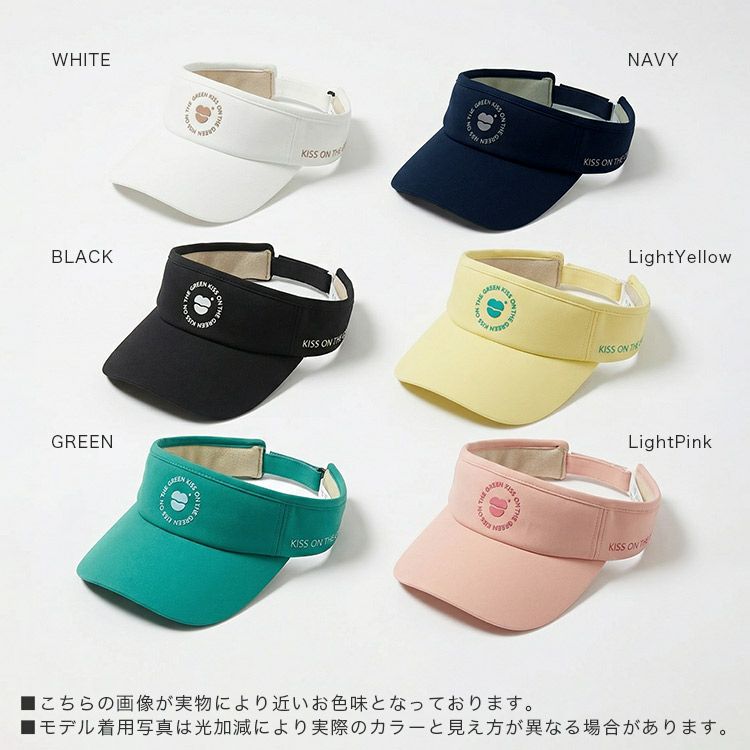 新作/送料無料】ゴルフ サンバイザー レディース マーカー付き セット