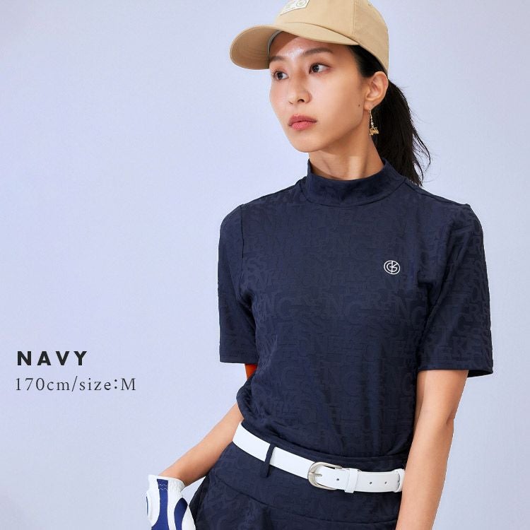 セール40％OFF/送料無料】ロゴジャガードモックネックトップス レディース