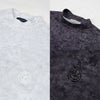 【新作/送料無料】ゴルフウェアメンズ半袖マーブルモックネックトップス