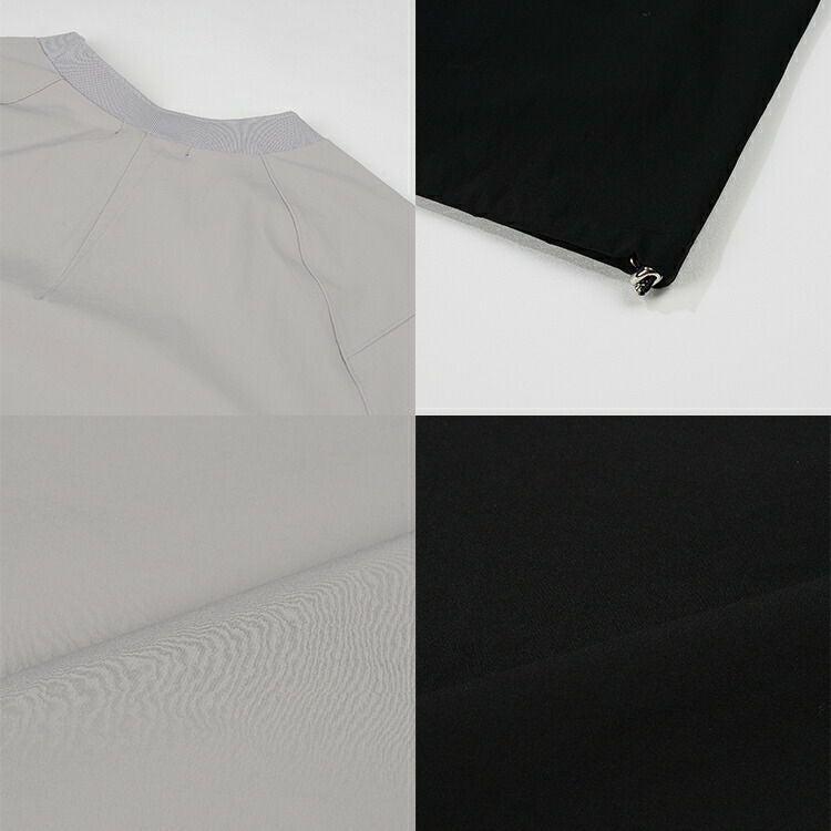 【新作/送料無料】ゴルフウェアメンズ半袖ナイロンストレッチスピンドルプルオーバー