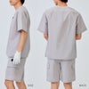 【新作/送料無料】ゴルフウェアメンズ半袖ナイロンストレッチスピンドルプルオーバー