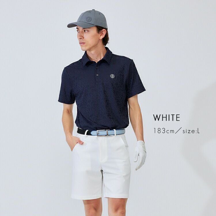 セール60％OFF】ゴルフウェア メンズ パンツ ベーシックハーフパンツ