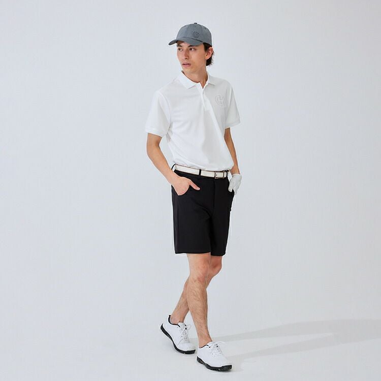 【新作/送料無料】ゴルフウェアメンズパンツベーシックハーフパンツ