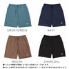 川崎志穂プロコラボ【新作・送料無料】ゴルフウェアメンズレディースユニセックスハーフパンツトレーニングストレッチ伸縮性ゴルフウェアMLLLチャコールスモーキーグリーンモカネイビーキスオンザグリーン