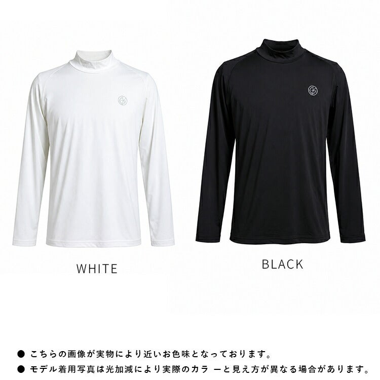 送料無料】ゴルフウェア メンズ ハイネックインナー 接触冷感 COOLFiT