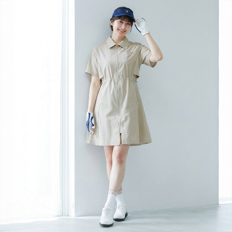ワンピース 半袖 レインウェア ゴルフ le coq sportif golf レイン