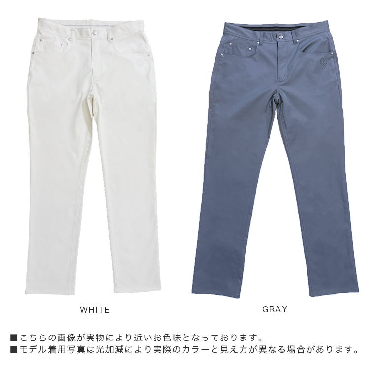 新作・送料無料】ゴルフウェア 5ポケットロングパンツ メンズ