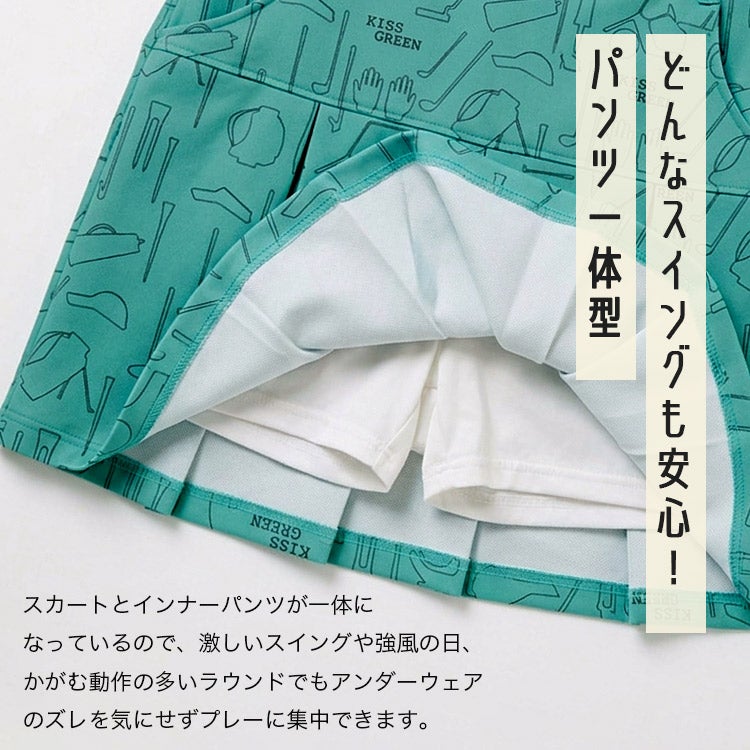 新作・送料無料】ゴルフウェア レディース ゴルフプリントモックネック